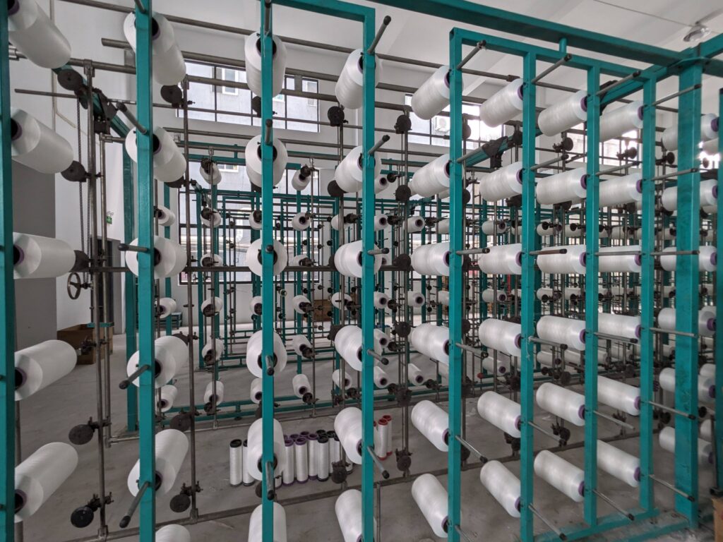 Warping Machine - Yarn Alignment